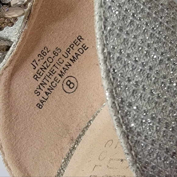 Silver High Heel Shoe - Picture 3 of 6